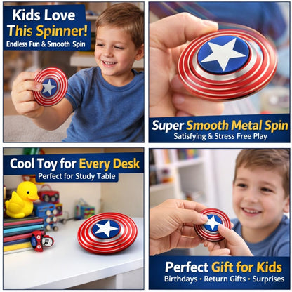 [1 pcs, Assorted] Avengers Metal Spinners