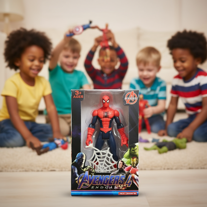 [Random character, 1 pcs] Superhero Action Figures - Avengers 4 Series with Multiple Characters