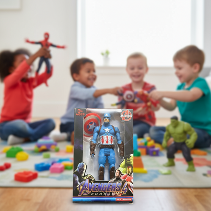 [Random character, 1 pcs] Superhero Action Figures - Avengers 4 Series with Multiple Characters