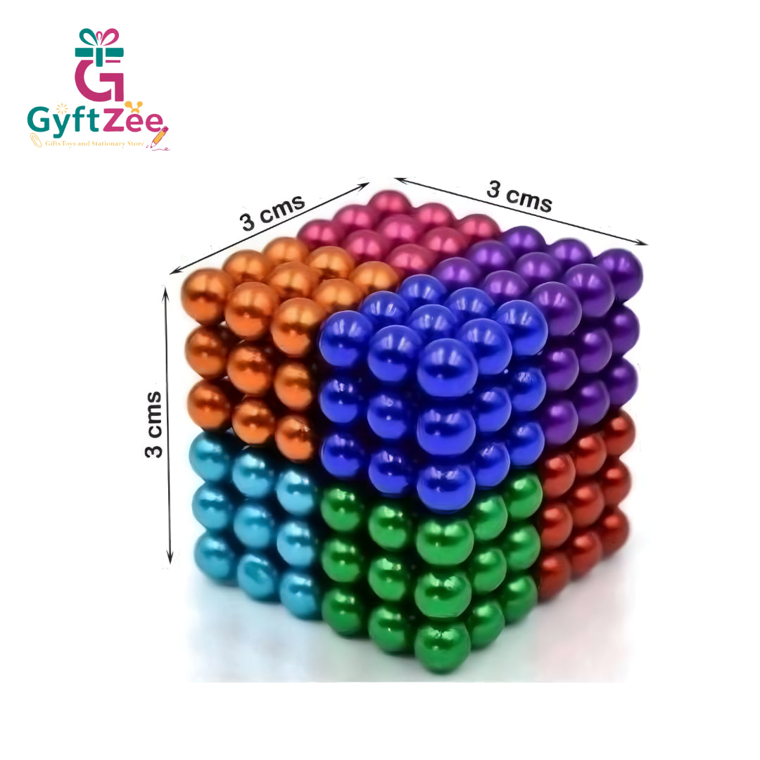 Magnetic Balls 216 Pcs Toy Set for Kids | Creative Learning Game for Boys & Girls (Ages 7-11)