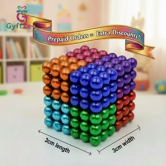 Magnetic Balls 216 Pcs | Creative Learning for Boys & Girls