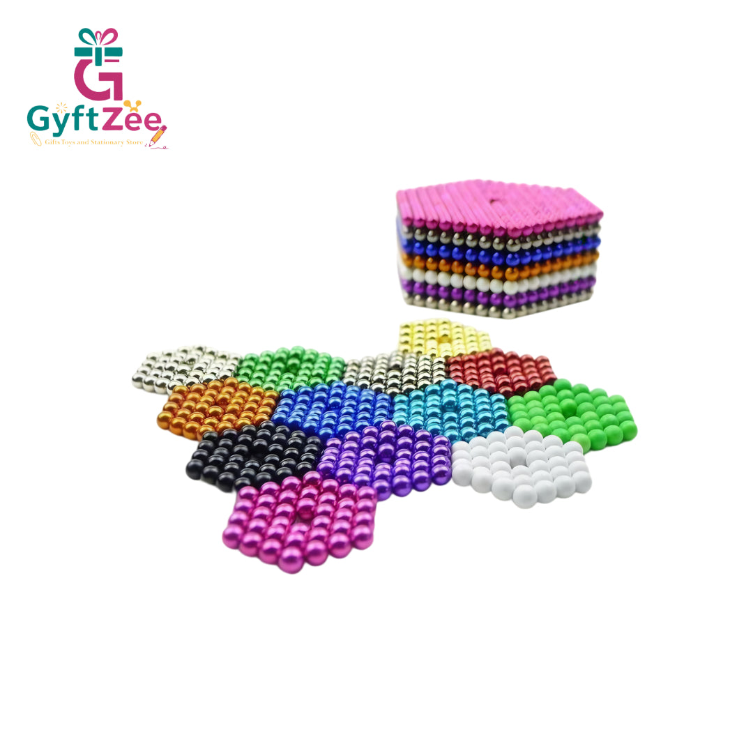 Magnetic Balls 216 Pcs Toy Set for Kids | Creative Learning Game for Boys & Girls (Ages 7-11)