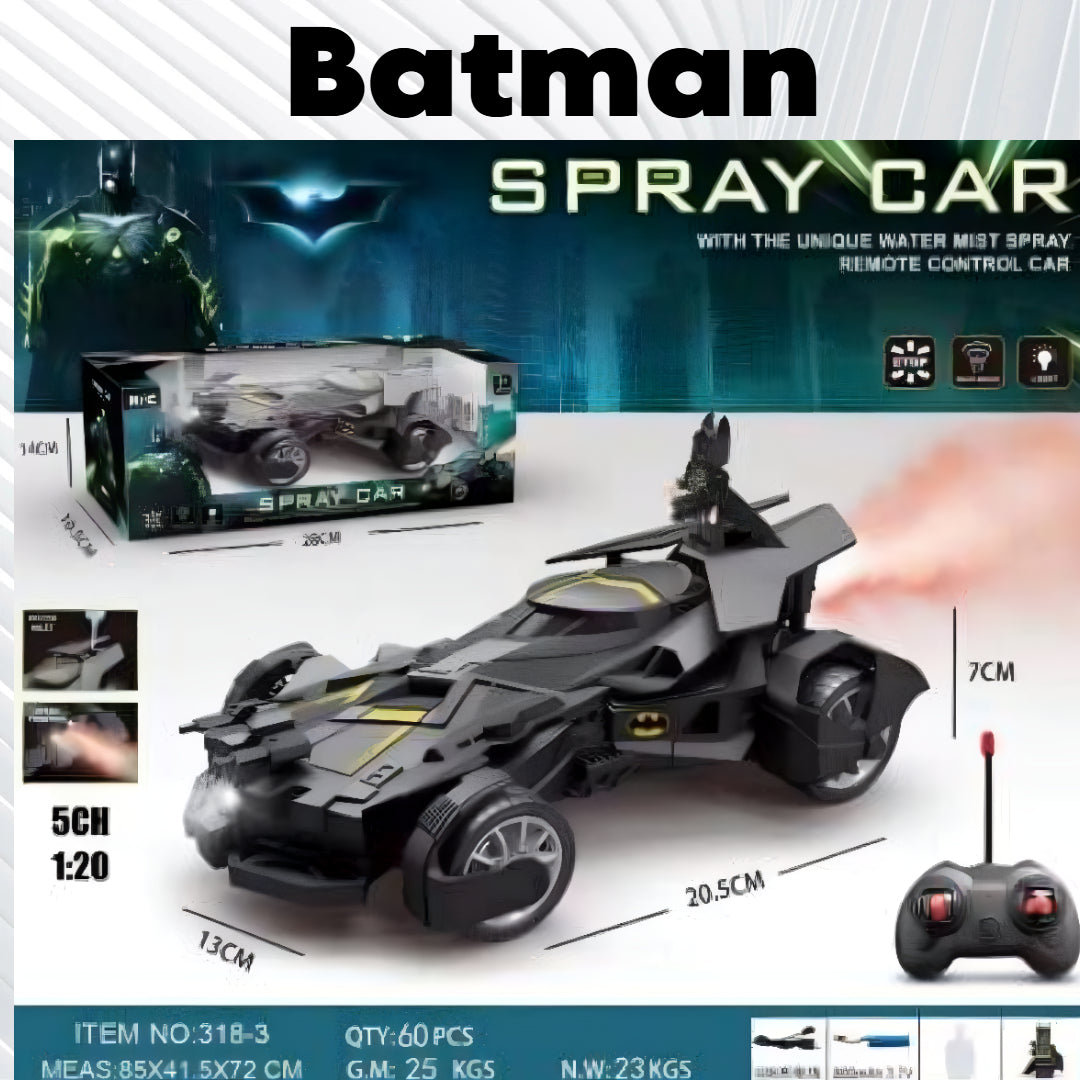 Batman Spray Car – Operated with Remote Control