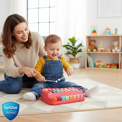 [Assorted] Xylophone, 8 Multicolored Key