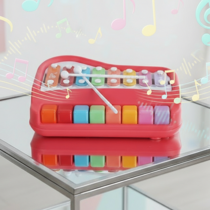 [Assorted] Xylophone, 8 Multicolored Key