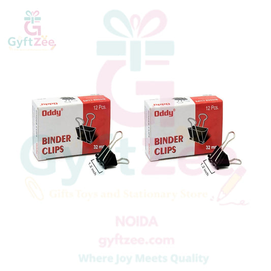 Premium Black Binder Clips – Strong & Durable Office Clips