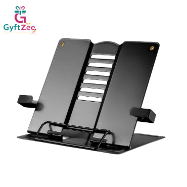 Book Stand/Holder, Book Reading Stand, Portable Metal Desktop Adjustable