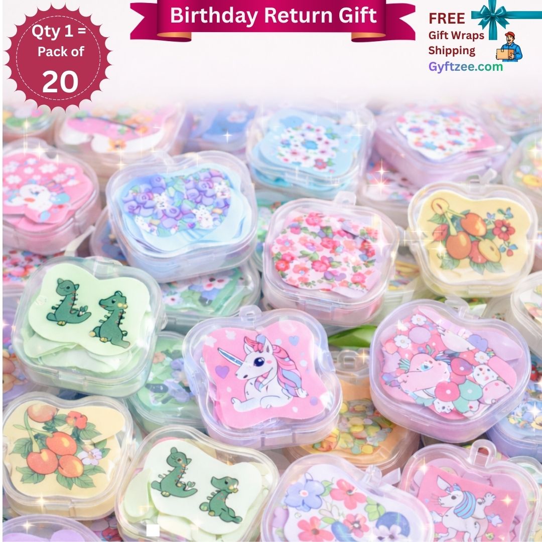 [Return Gift, Pack of 20] Assorted Paper Hand Wash Soap boxes | Dissolvable
