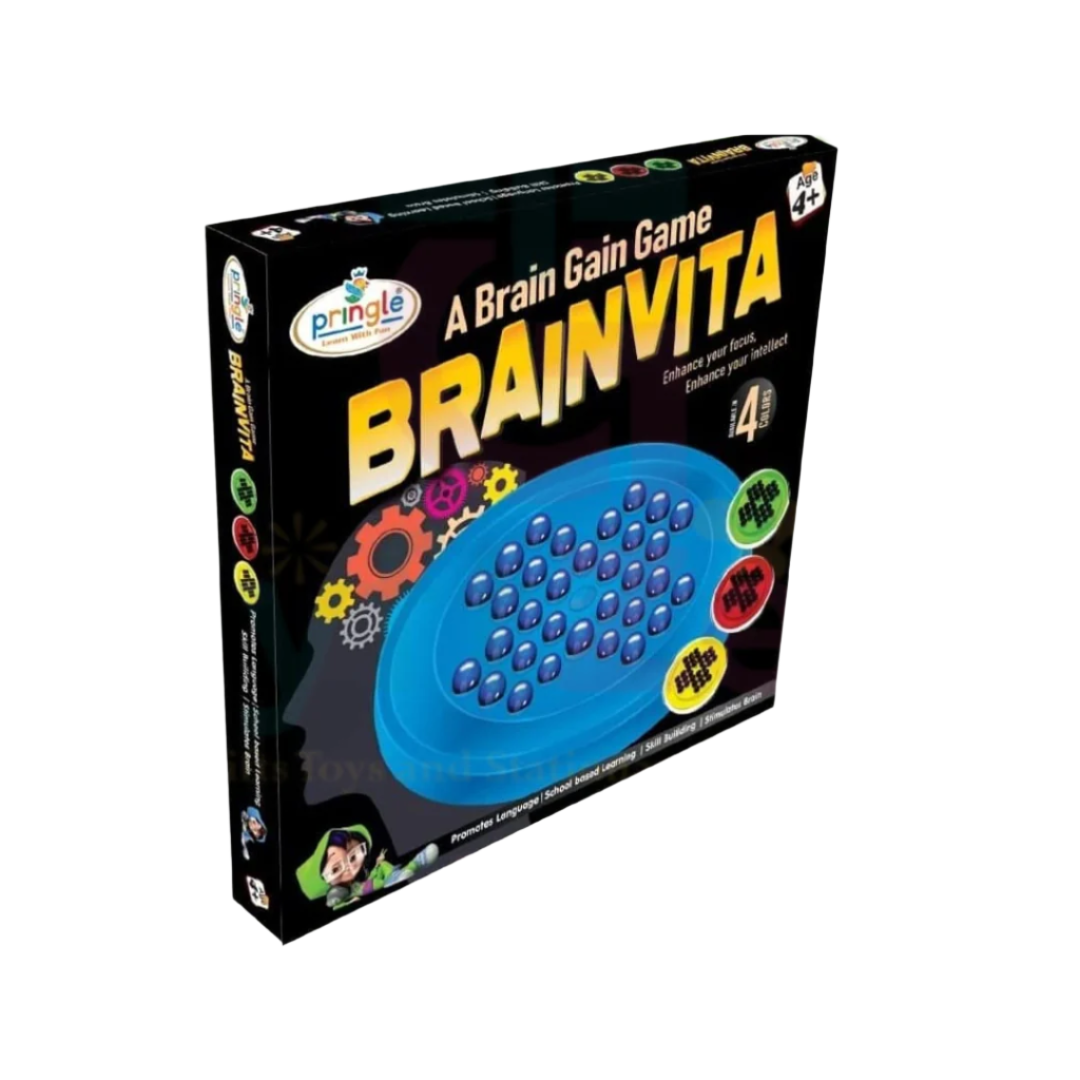 Colourful Brainvita Marble Game | Solo Brain-Boosting Toy for All Ages