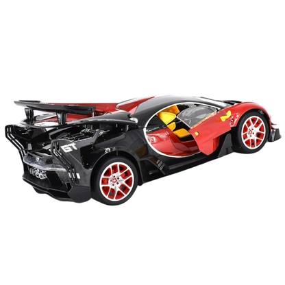 Luxury Bugatti Style RC Car Toy | Rechargeable Remote Control with Opening Doors – Premium Design