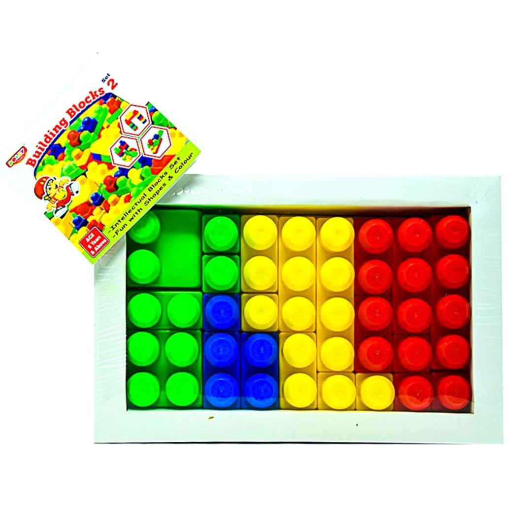 BUILDING BLOCKS 2 by Dolly | Creative Educational Construction Toy Set for Kids