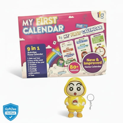 Learning DIY Calendar | Face Changing Keychain [Random] [Kids 3-6 years]