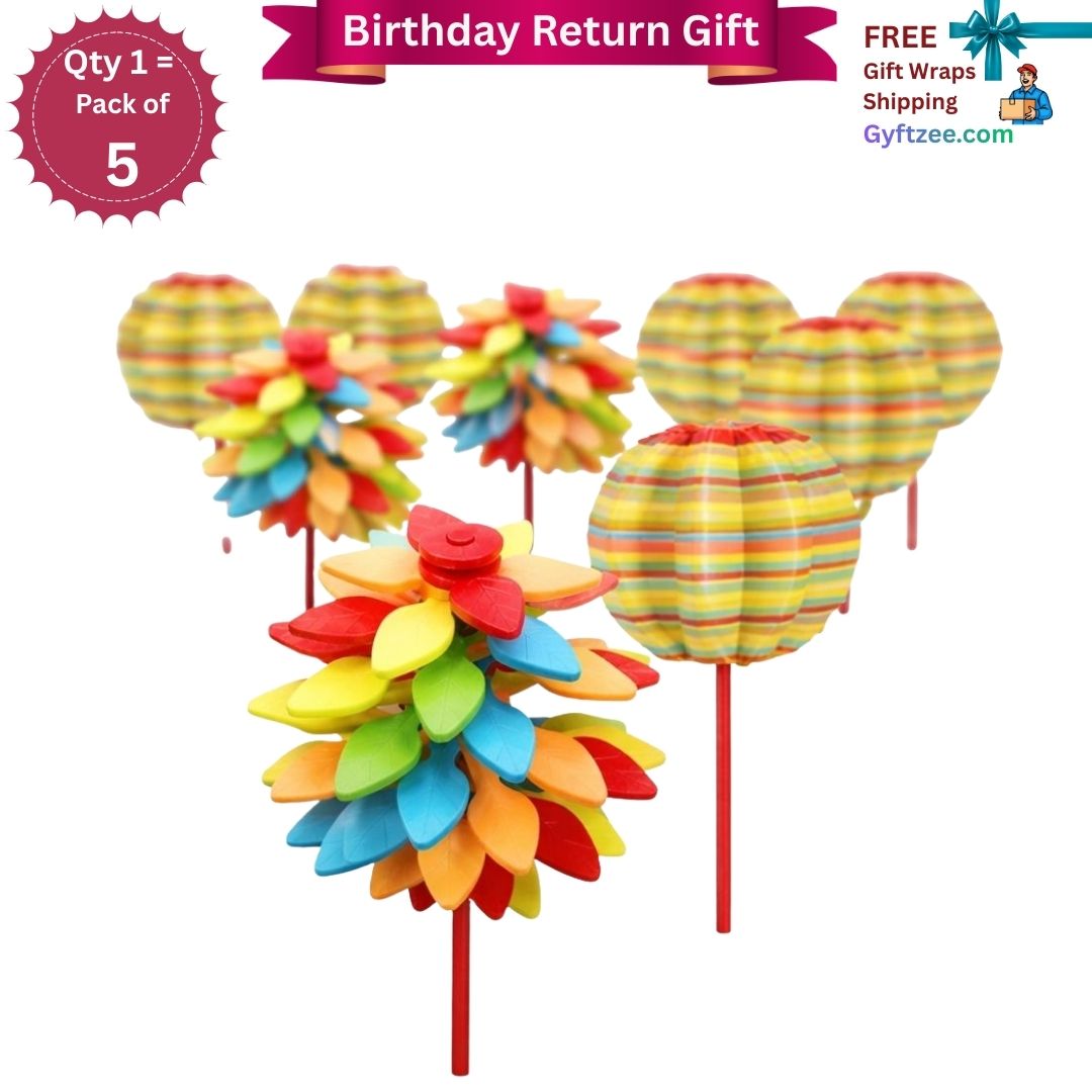 [Return Gift, Pack of 5] Candy Flower Twister [2+ years]