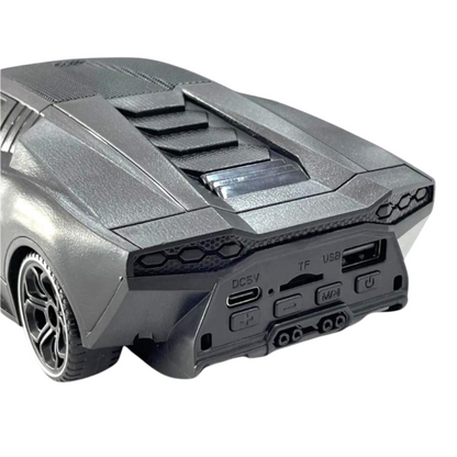 [Random color] Car Shaped Bluetooth Speaker HF-F121 | Wireless Stereo | Portable Audio for Home, Kids, Travel & Gifting