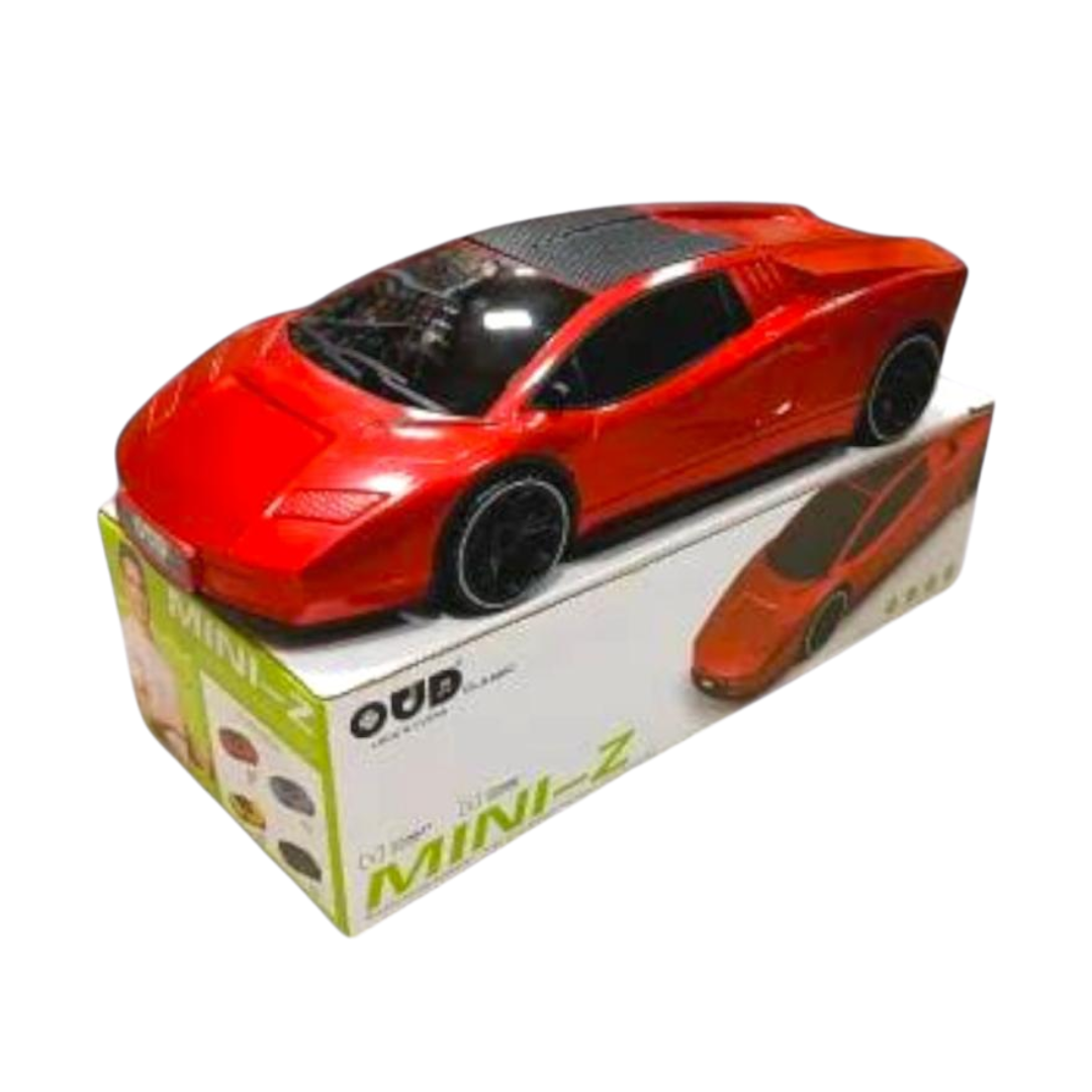[Random color] Car Shaped Bluetooth Speaker HF-F121 | Wireless Stereo | Portable Audio for Home, Kids, Travel & Gifting