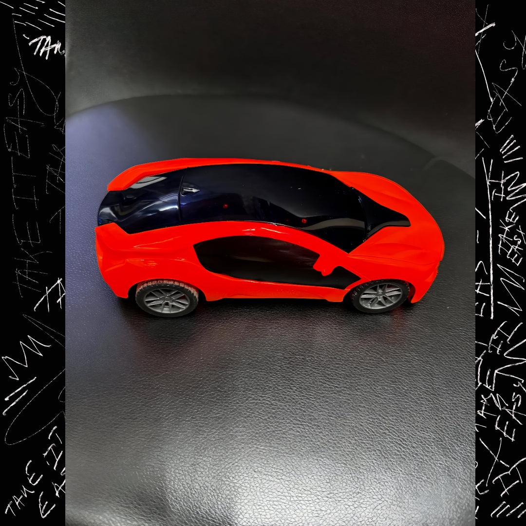 CHARGEABLE 3D FAMOUS CAR with lighting and remote control features: