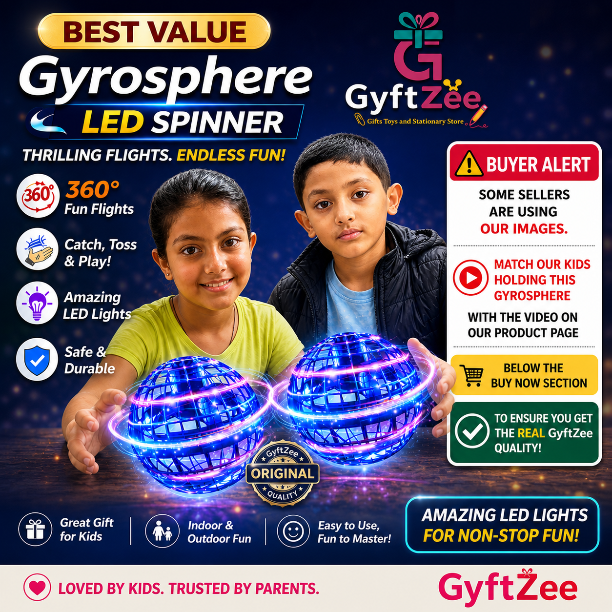 Gyrosphere Flying ball [5+ years]