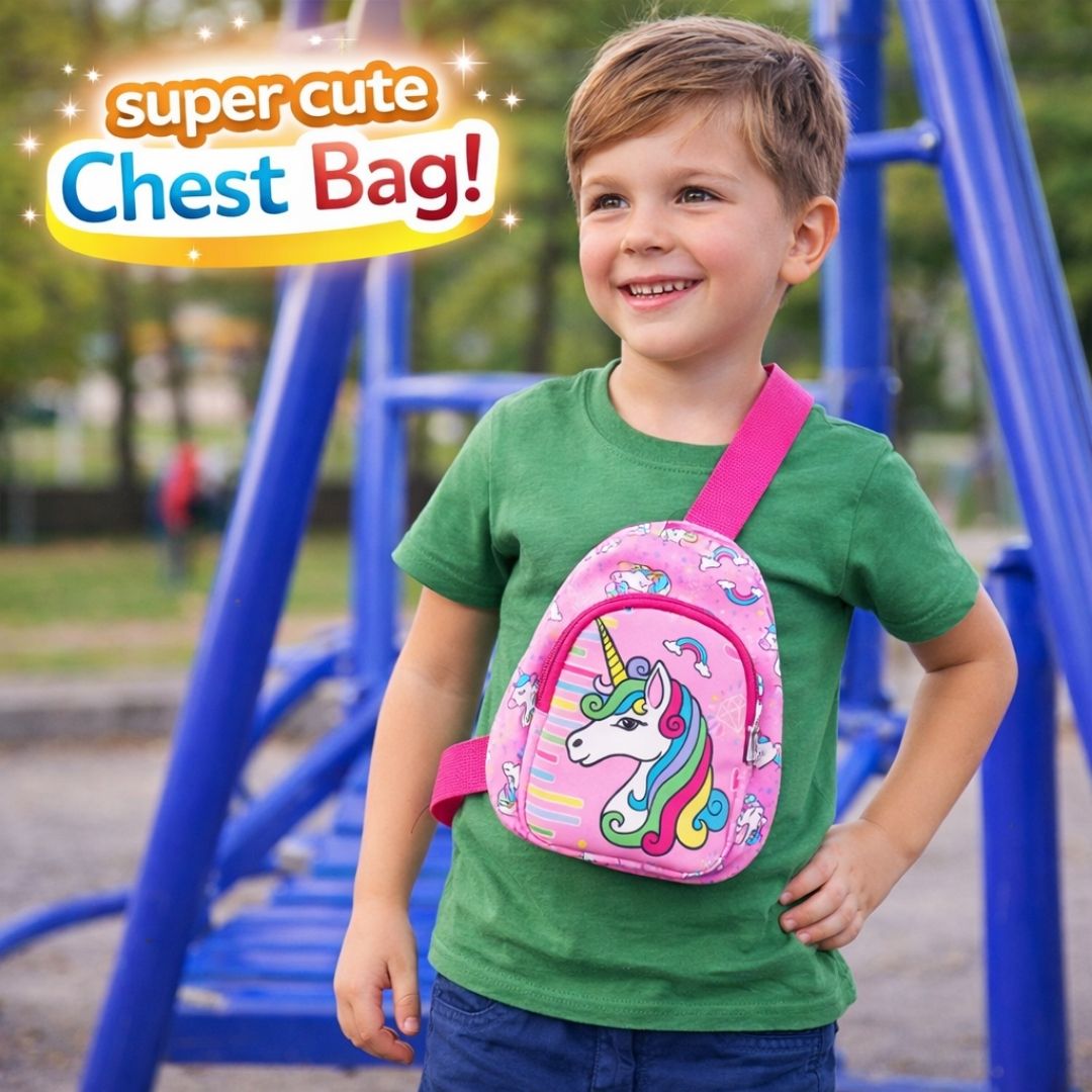 [Return Gift, Pack of 10] Kids Chest Bag [Assorted]