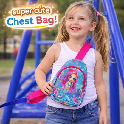 [Return Gift, Pack of 10] Kids Chest Bag [Assorted]