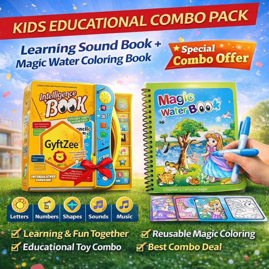 [Educational Combo] Sound and Painting books [2-6 years]