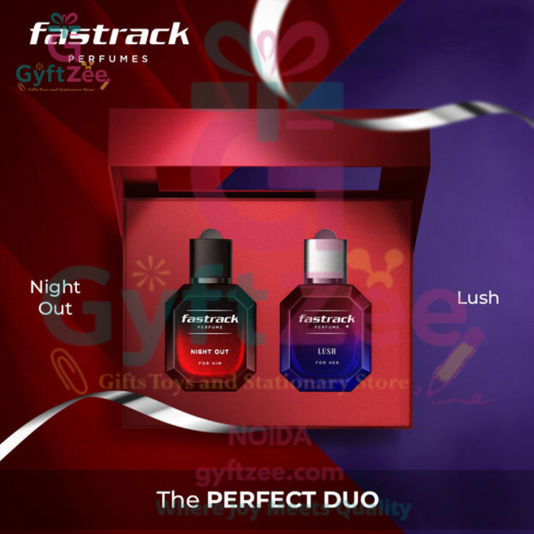 [Combo] Fastrack Men & Women Gift Pack | 2 x 50ml | Best online Price in India | Noida