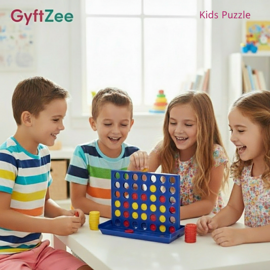 Connect 4 Game – 3D Portable Bingo & Strategy Game for Kids | Educational & Travel-Friendly Toy