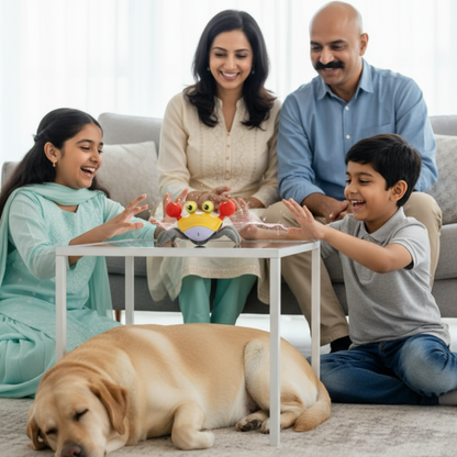 [Random color] Crawling Crab | Musical | Led Lights | Rechargeable |Interactive