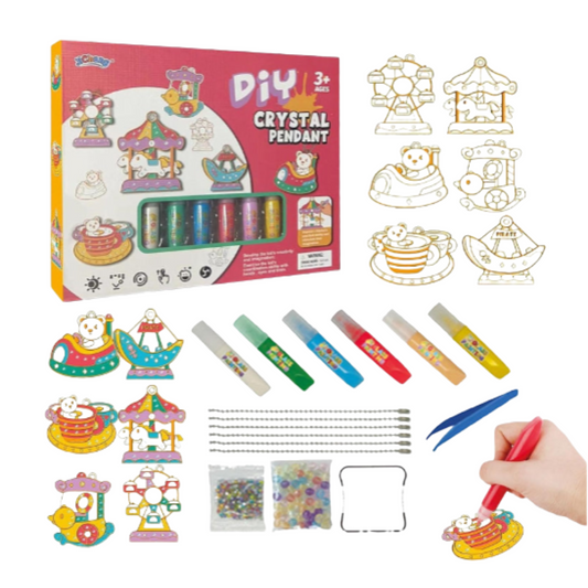 DIY Jewelry Making Kit for Kids | Colorful Beads, Chains, Pendants & Art and Craft Set