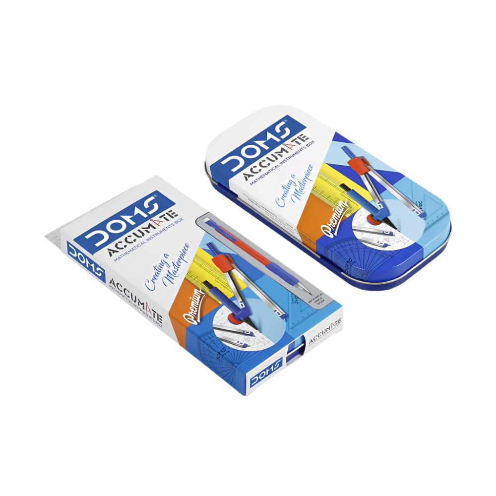 DOMS Accumate Geometry Box - Premium Mathematical Drawing Kit