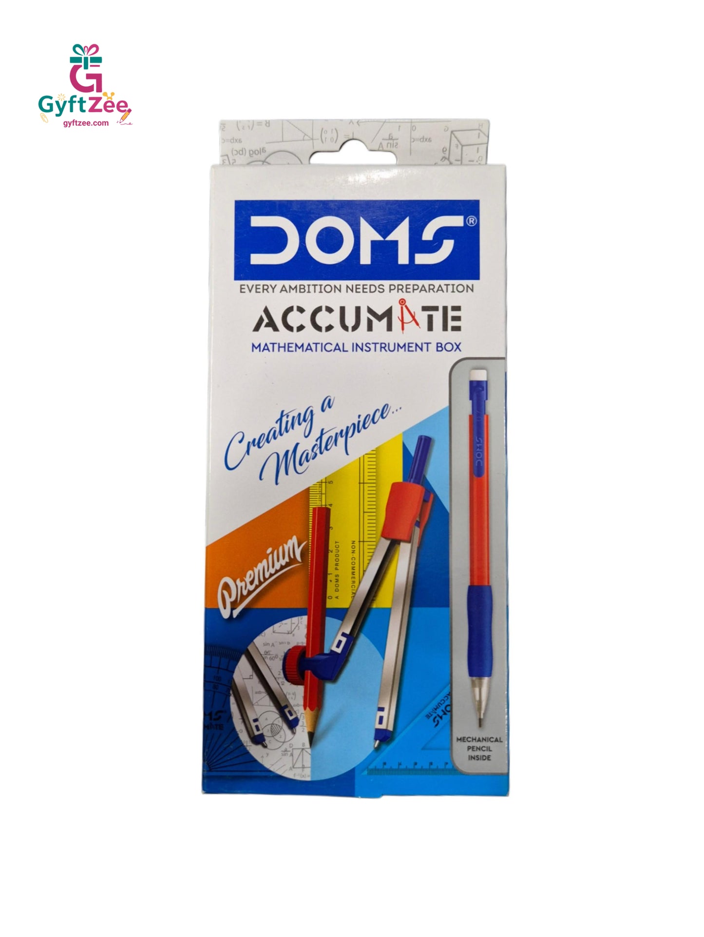 DOMS Accumate Geometry Box - Premium Mathematical Drawing Kit