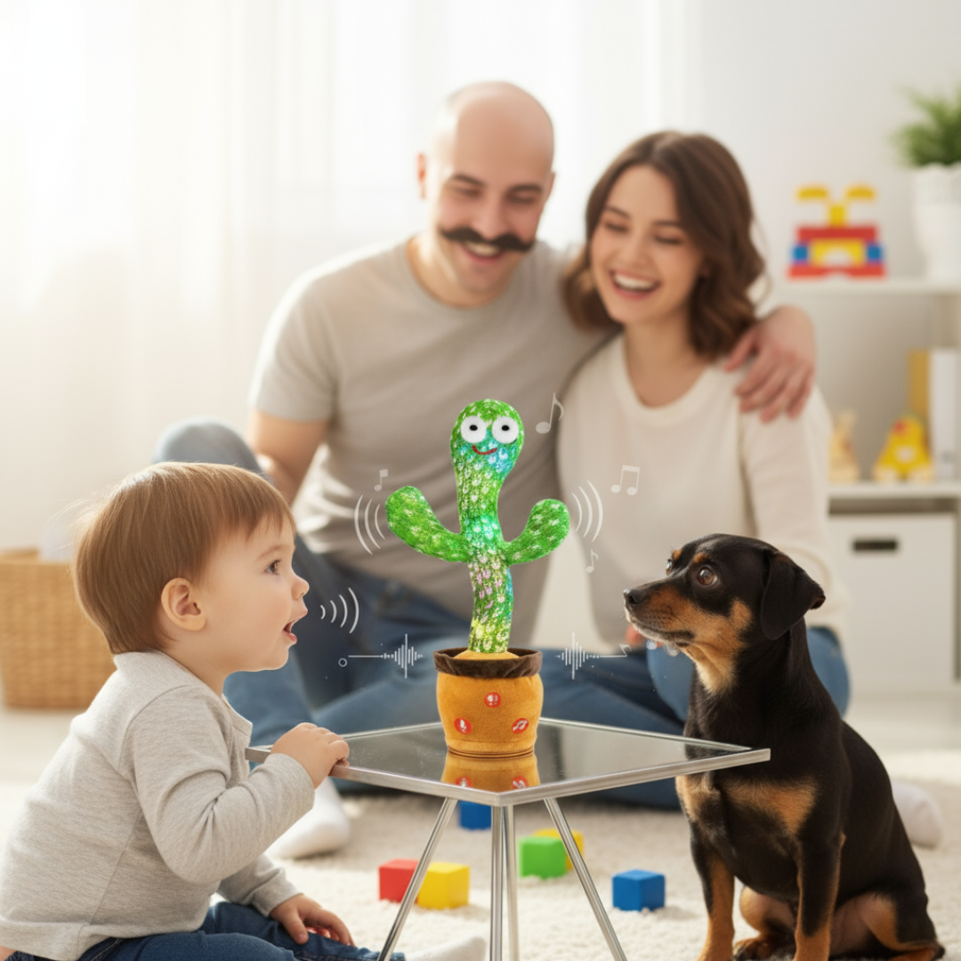 Rechargeable Talking Cactus | Dancing, Singing