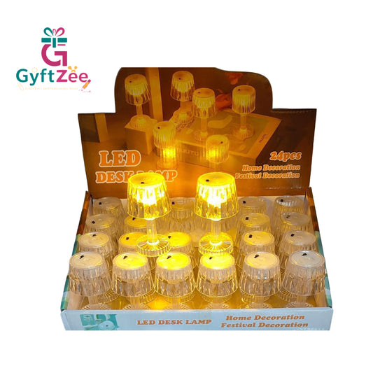 Small Desk Lamp Shape Diwali LED Fancy Light: (1 Piece)