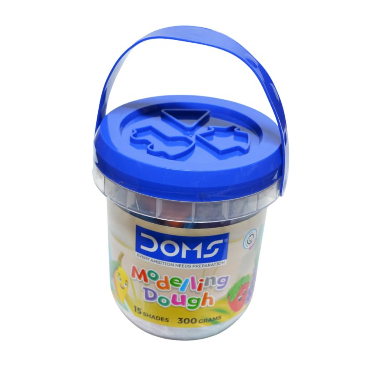 DOMS Modelling Dough 15 Shades 300 gm - Perfect for Art, Crafts & Hobbyists