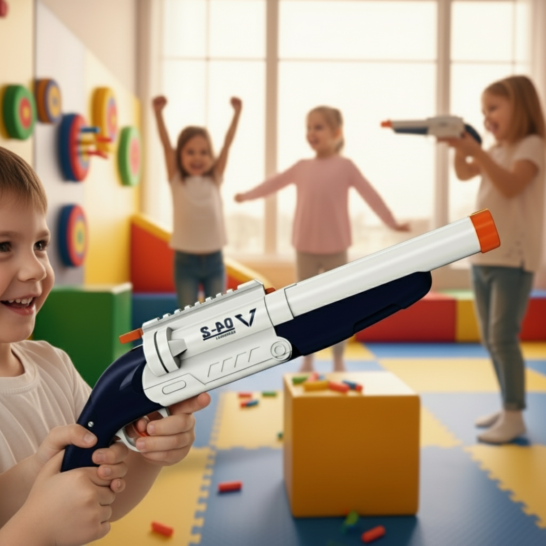 Blast Double Barreled Soft Blaster Gun