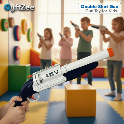 Blast Double Barreled Soft Blaster Gun