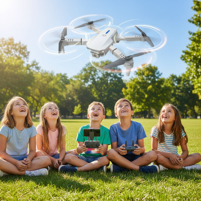 [Random design-color] Double Camera Kids Drone, 4K, 2.4 ghz