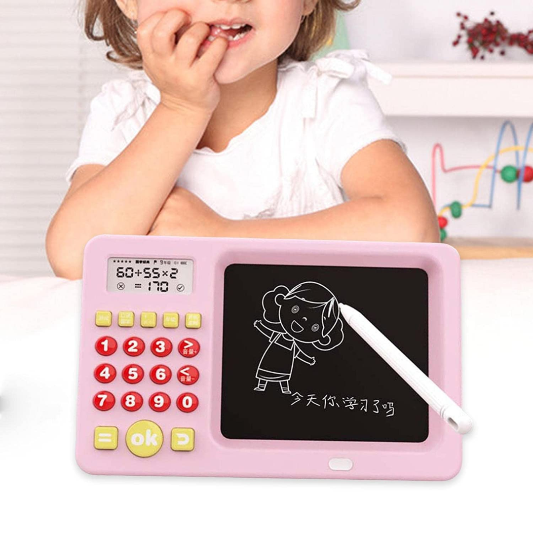 2-in-1 Early Math Learning Calculator Toy Tablet | Educational Screen