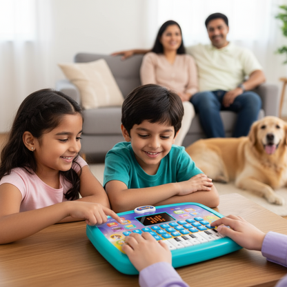 Educational English Letters & Words & Character Learning Sound Laptop for Kids