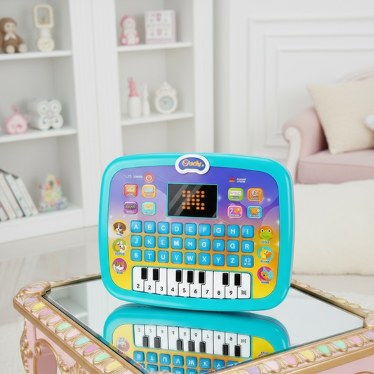 Educational English Letters & Words & Character Learning Sound Laptop for Kids