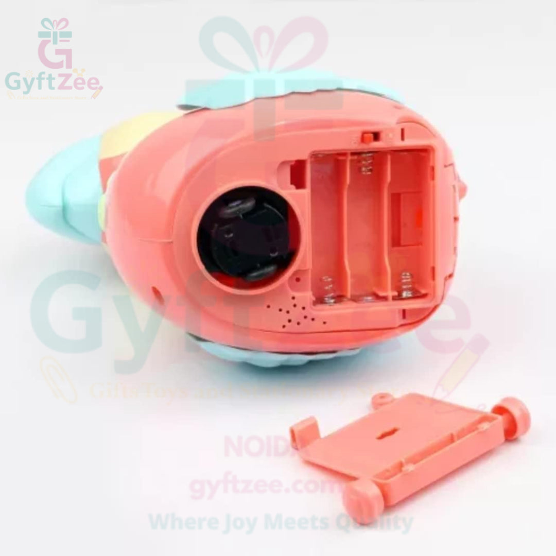 Egg-Laying Parrot Toy – Interactive Musical Bird with Walking