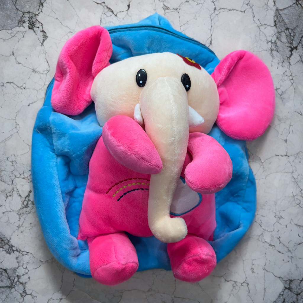 Buy Online Best Quality Soft/Picnic Soft School Bags [Elephant] | Nursery and Pre-Primary Kids
