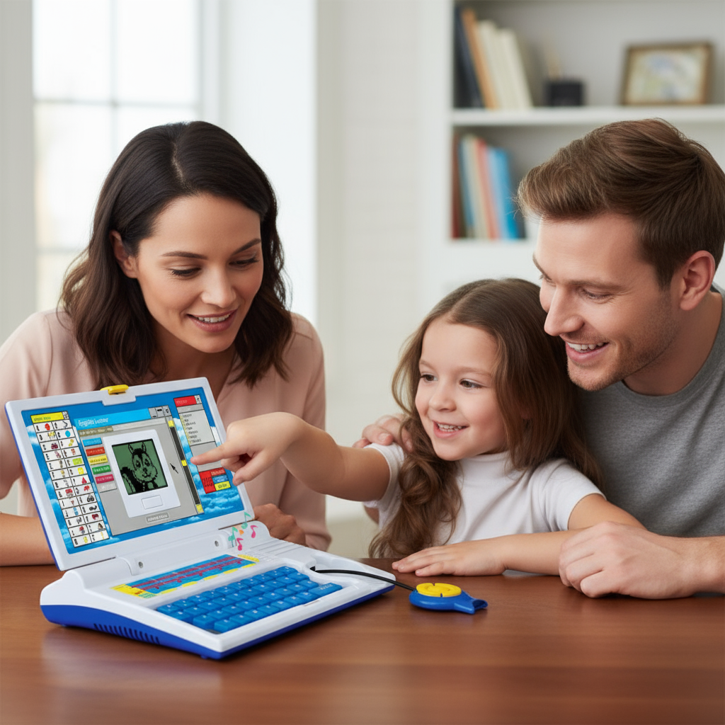 Educational Laptop Computer Toy for Kids – Fun Learning Toy with Interactive Games and Activities