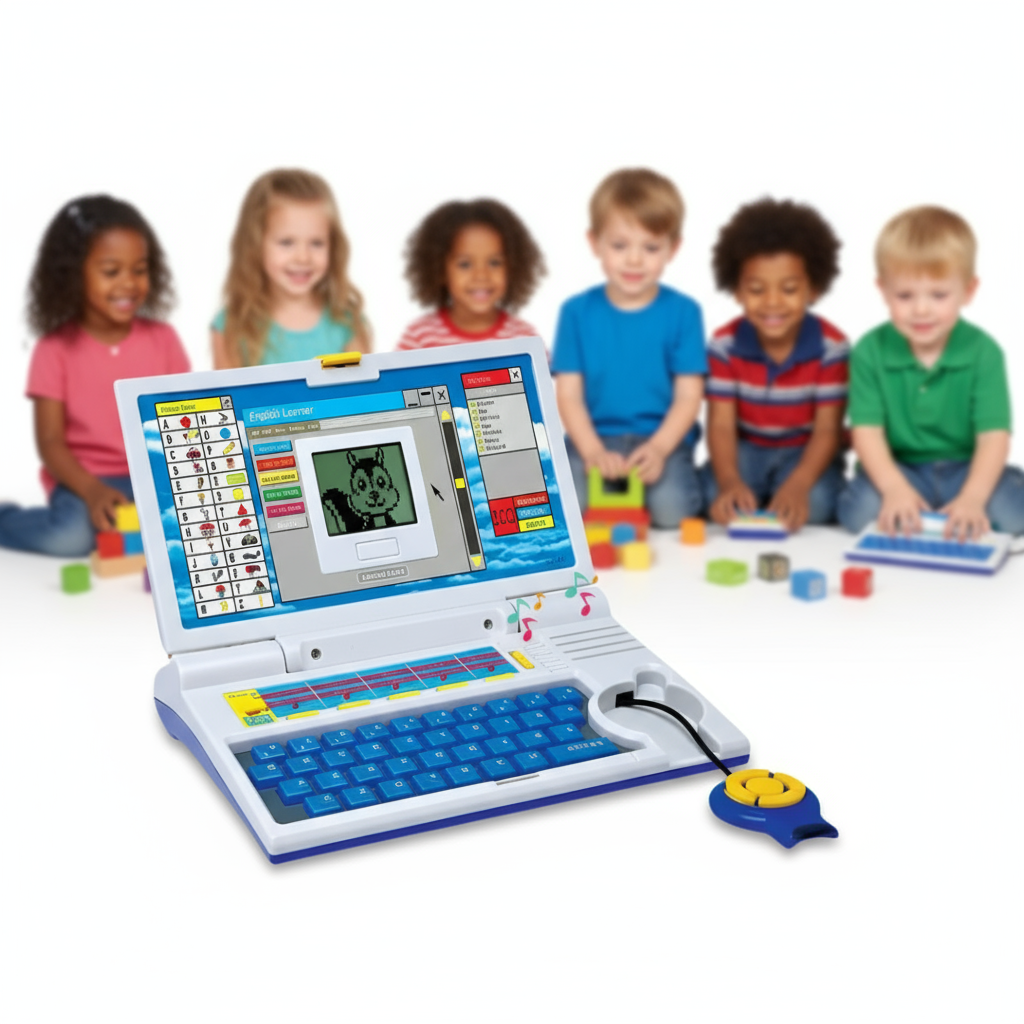 Educational Laptop Computer Toy for Kids – Fun Learning Toy with Interactive Games and Activities