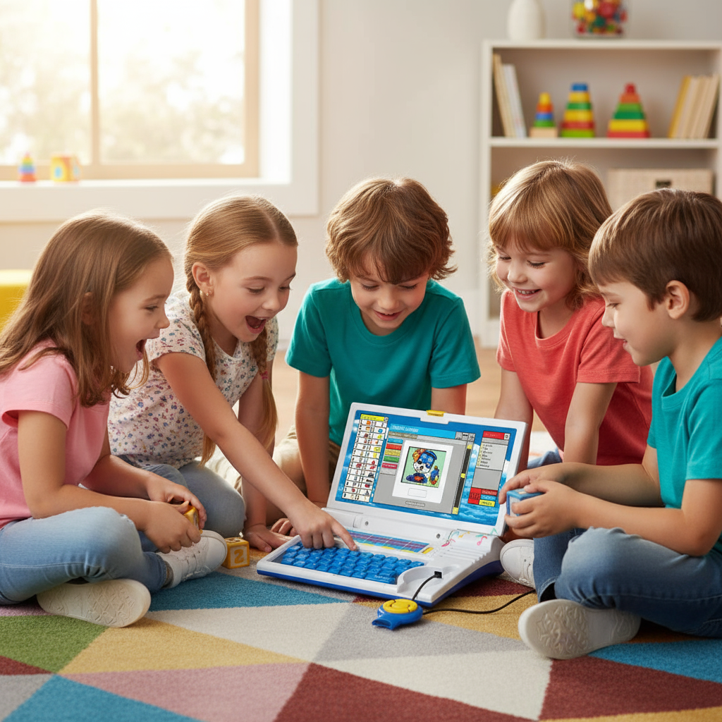 Educational Laptop Computer Toy for Kids – Fun Learning Toy with Interactive Games and Activities