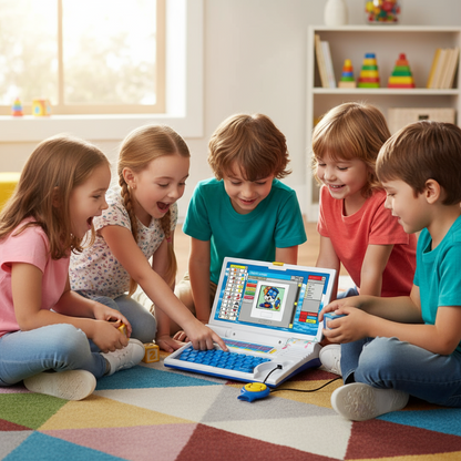 Educational Laptop Computer Toy for Kids – Fun Learning Toy with Interactive Games and Activities