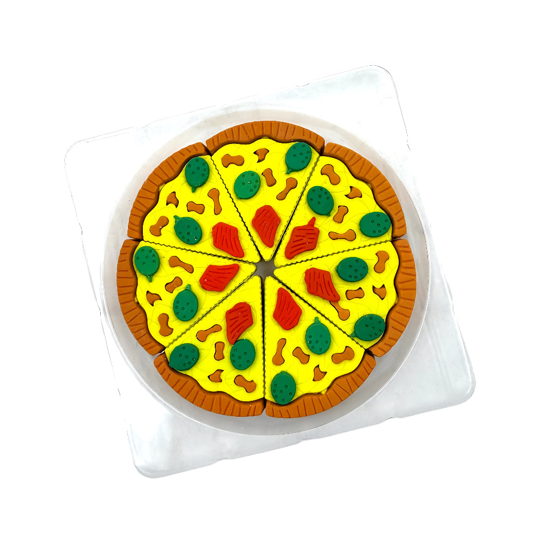 Eraser Pizza Shaped – Fun and Functional Stationery for Kids