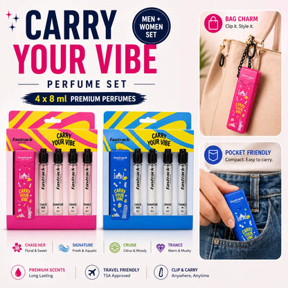 "Cool Combo" Bladeless Neck Fan + Perfume