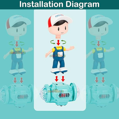 [Pack of 2, Random color] Fashion Boy | Lights & Sound [Kids 1-6 years]