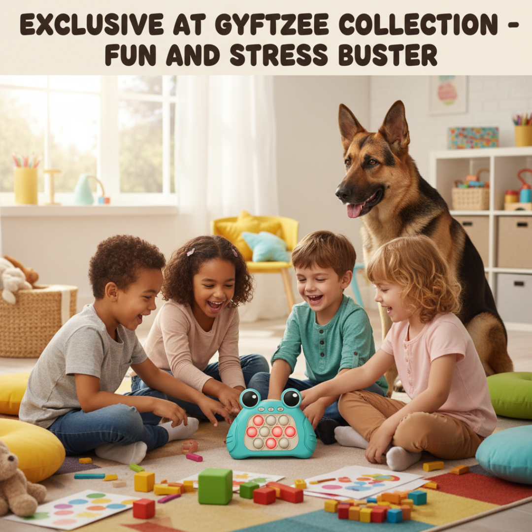 [Random color] Mini Fast Push Pop Game | Music & LED