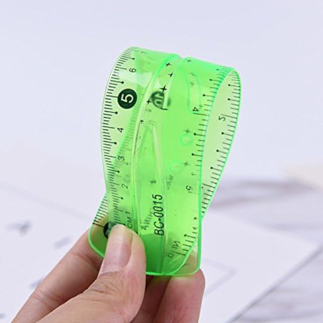Flexible Scale for Kids - Bendable and Durable Ruler for Fun Learning ...